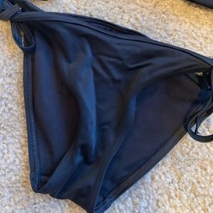 Victoria’s secret black bikini bottoms. XS